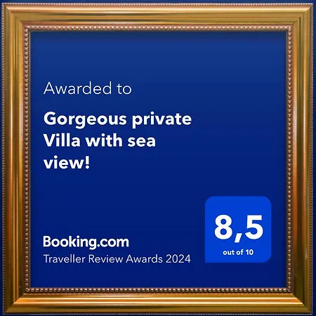 Вилла Gorgeous Private With Sea View! *